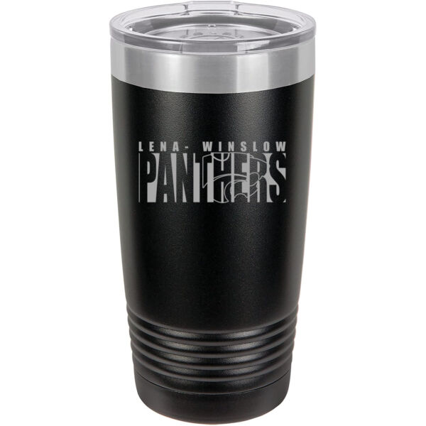 Le-win Back to School 2026 Logo 3 - Premium Polar Camel Ringneck 20 oz. Tumbler Thumbnail