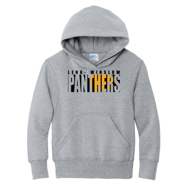 Le-win Back to School 2026 Logo 3 - Youth Core Fleece Pullover Hooded Sweatshirt Thumbnail