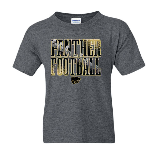 Panther Football 2026 Logo 1 - DryBlend® Youth T-Shirt Thumbnail