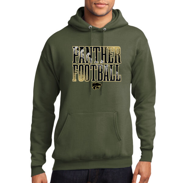Panther Football 2026 Logo 1 - Core Fleece Pullover Hooded Sweatshirt Thumbnail