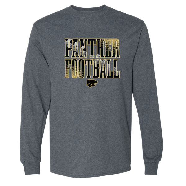 Panther Football 2026 Logo 1 - DryBlend® 50/50 Long Sleeve T-Shirt Thumbnail