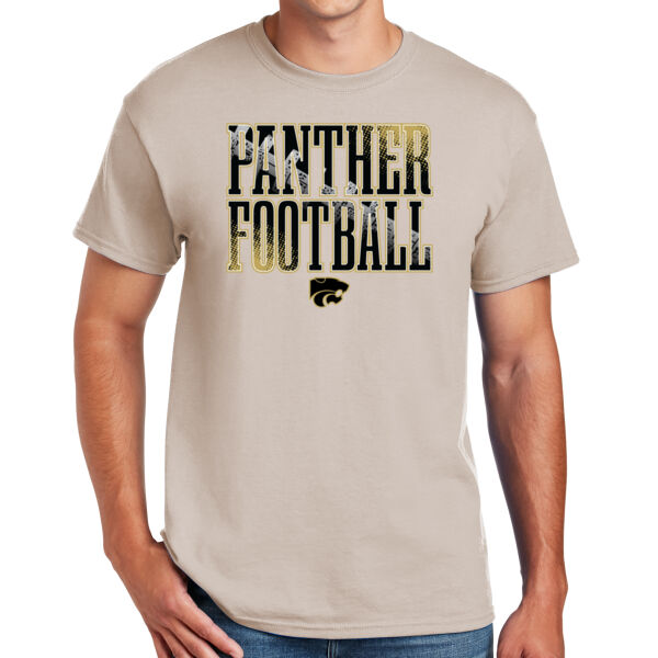 Panther Football 2026 Logo 1 - DryBlend ® 50 Cotton/50 Poly T Shirt Thumbnail