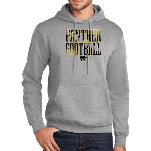 Panther Football 2026 Logo 1 - Tall Core Fleece Pullover Hooded Sweatshirt Thumbnail