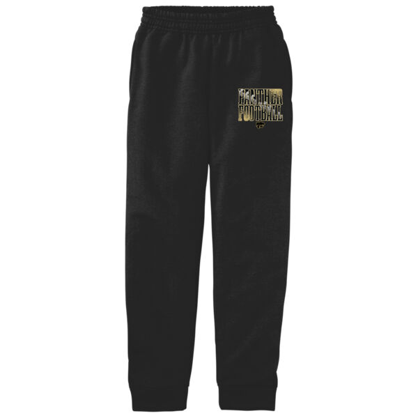 Panther Football 2026 Logo 1 - Youth Core Fleece Jogger Thumbnail