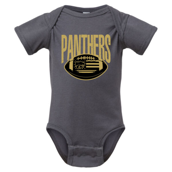Panther Football 2026 Logo 2 - Infant Fine Jersey Bodysuit Thumbnail