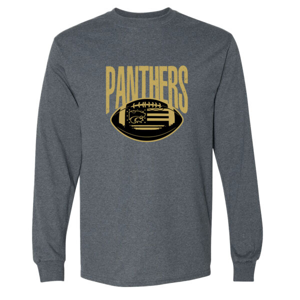 Panther Football 2026 Logo 2 - DryBlend® 50/50 Long Sleeve T-Shirt Thumbnail
