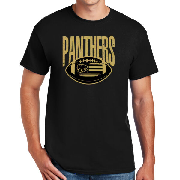 Panther Football 2026 Logo 2 - DryBlend ® 50 Cotton/50 Poly T Shirt Thumbnail