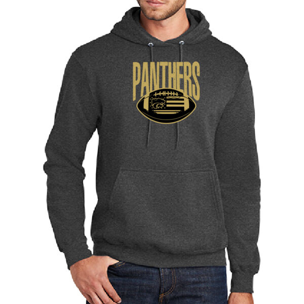 Panther Football 2026 Logo 2 - Tall Core Fleece Pullover Hooded Sweatshirt Thumbnail