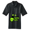 Heavyweight Cotton Pique Polo with Pocket Thumbnail