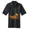 Heavyweight Cotton Pique Polo with Pocket Thumbnail